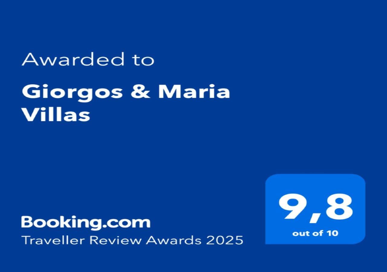 Giorgos & Maria Villas Ágios Matthaíos 외부 사진